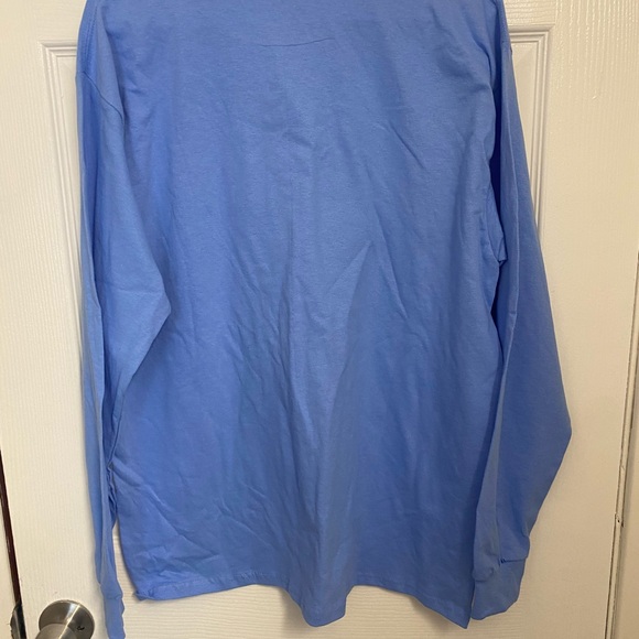 New Gildan but without tags long sleeve cotton graphic tee size L - Picture 5 of 5